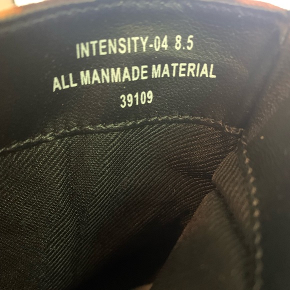 J.P ORIGINAL INTENSITY-04 LACE-UP CHUNKY BOOTIES Sz 8.5 - Picture 7 of 7